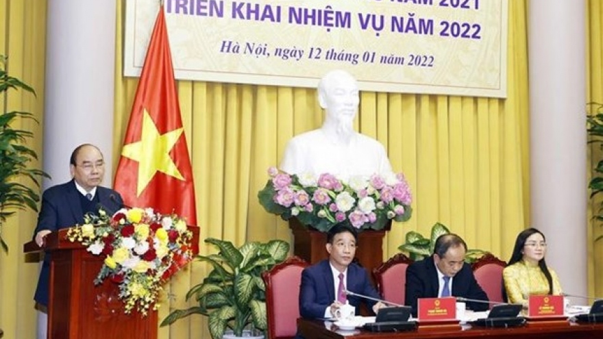 President assigns 2022 tasks to Presidential Office